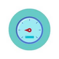 speedometer vector for website symbol icon presentation