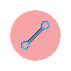 wrench vector for website symbol icon presentation