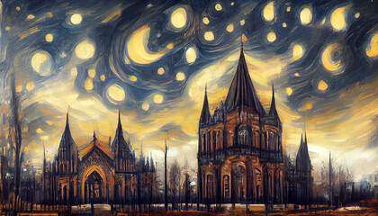 Magical fairy-tale palaces.