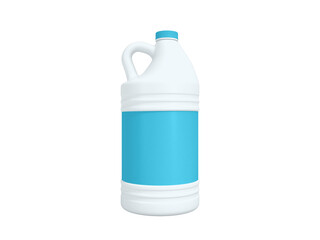 Transparent Plastic Gallon Image