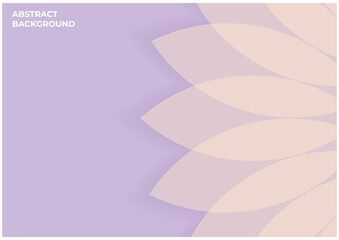 abstract purple background with flower