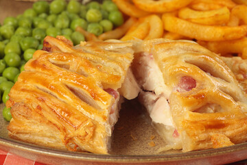 chicken and bacon lattice