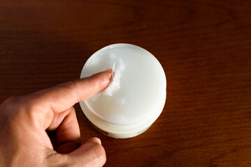 Vaseline, derived from petroleum, is used to cover wounds, keep the skin hydrated and prevent...
