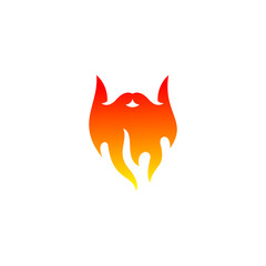 free fire beard logo