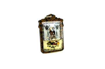 Traditional Thailand Culture Buddha Amulet Pendant,Thai Buddha Magic Amulets.