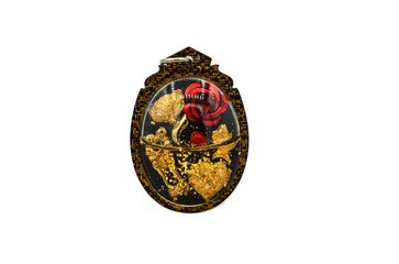 Traditional Thailand Culture Buddha Amulet Pendant,Thai Buddha Magic Amulets.