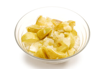 手作り林檎ジャム、作り方の行程