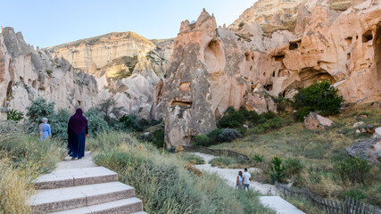 TURKEY - UNESCO - CAPPADOCIA - VILLAGE OF ZELVE - TROGLODYTE DWELLING - 2022 - JOHANN MUSZYNSKI