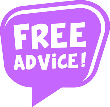 recommend clip art: free advice retro speech bubble