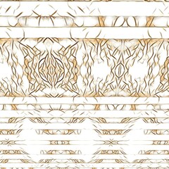 pattern and design inspired by brown tree branch truck and roots on a bright white background