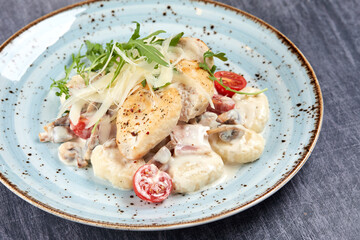 gnocchi with chicken and vegetables