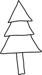 Children Drawing Tree Doodle