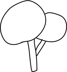 Children Drawing Tree Doodle