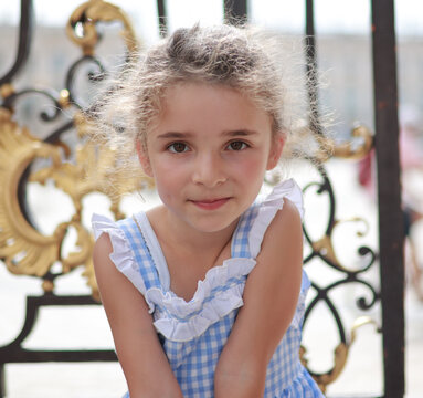 portrait de fillette