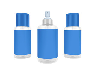 Transparent Premium Scent Spray Bottle Image