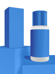 Transparent Premium Scent Spray Bottle Image