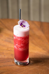Floral cocktail