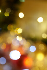 light background - blurred christmas background
