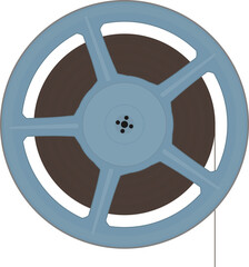 Fototapeta premium Film spool.