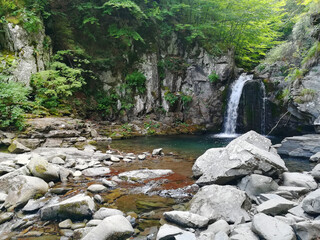 Obraz premium Cascata di Sant'Anna a Pelago