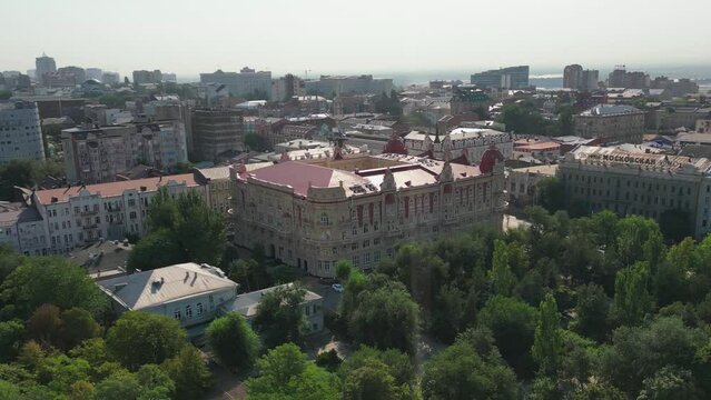 City Council building. Rostov-on-Don. Attractions. Russia.