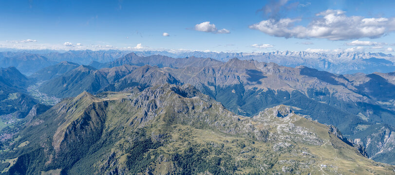 Zuccone Campelli range, Italy