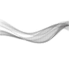 Fototapeta premium Halftone Background. Gradient Halftone dots wave abstract background. Data technology wave background. 