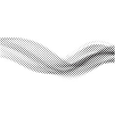 Halftone Background. Gradient Halftone dots wave abstract background. Data technology wave background. 
