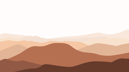 neutral color mountain background