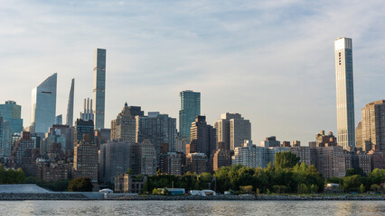 Fototapeta na wymiar Manhattan skyline from Brooklyn