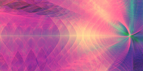 Digitaler Fractal Hintergrund Design für Druck und Layout