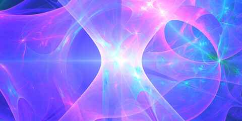 Digitaler Fractal Hintergrund Design für Druck und Layout