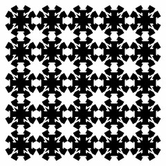 Abstract seamless pattern background in flat design illustration with simple graphic design