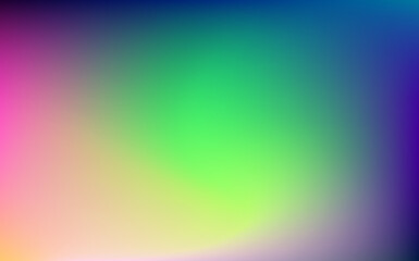 Blurred bright gradient background. Creative modern concept, vector. Holographic spectrum for cover, banner, unusual background.
