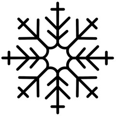 Snowflake vector design, snowflake svg