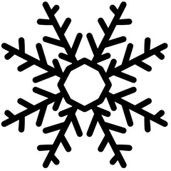 Snowflake vector design, snowflake svg