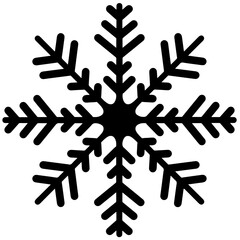 Snowflake vector design, snowflake svg