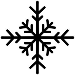 Snowflake vector design, snowflake svg