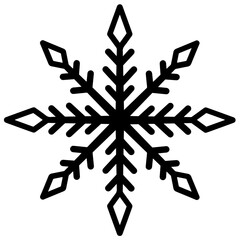 Snowflake vector design, snowflake svg