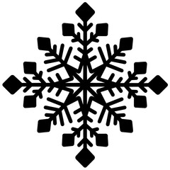 Snowflake vector design, snowflake svg