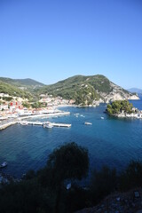 Beautiful colorful towns of Greece - Parga. Popular for summer vacations