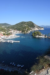 Beautiful colorful towns of Greece - Parga. Popular for summer vacations