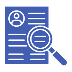 Search Multicolor Glyph Icon