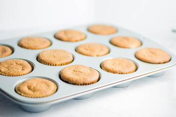 homemade banana bread, muffins, cooking