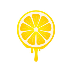 Banners with fresh citrus fruit on a white background.  stock illustration.