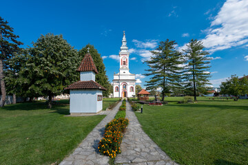 Church in Mionica, town in Serbia