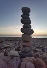 stones on the beach