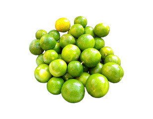 Lemon isolated on white background