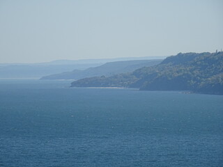 Nice summer view from Varna in Bulgaria 