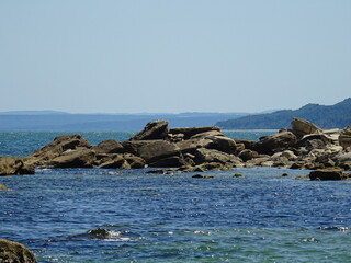 Nice summer view from Varna in Bulgaria 